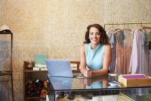 Woman at Desk 